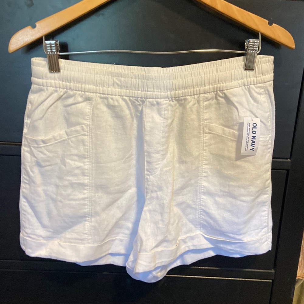 Old navy high waisted linen shorts